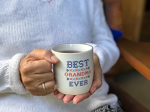 Miniatura 6 de Triple Gifffted Worlds Best Grandparents - Tazas de café para abuela y abuelo, ideas de regalos de nietos, nietos, nuevo anuncio de abuelos por