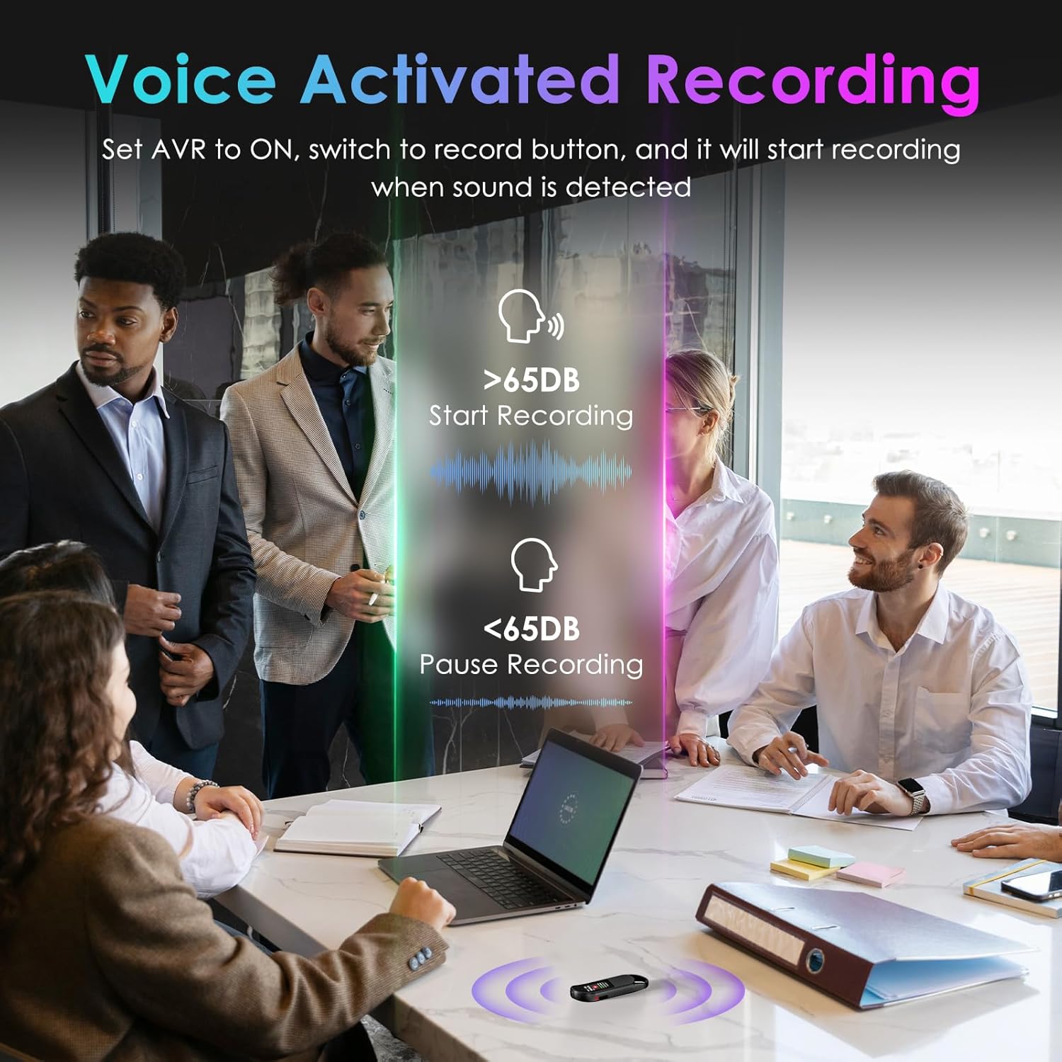 Voice Activated Recording in a meeting setting
