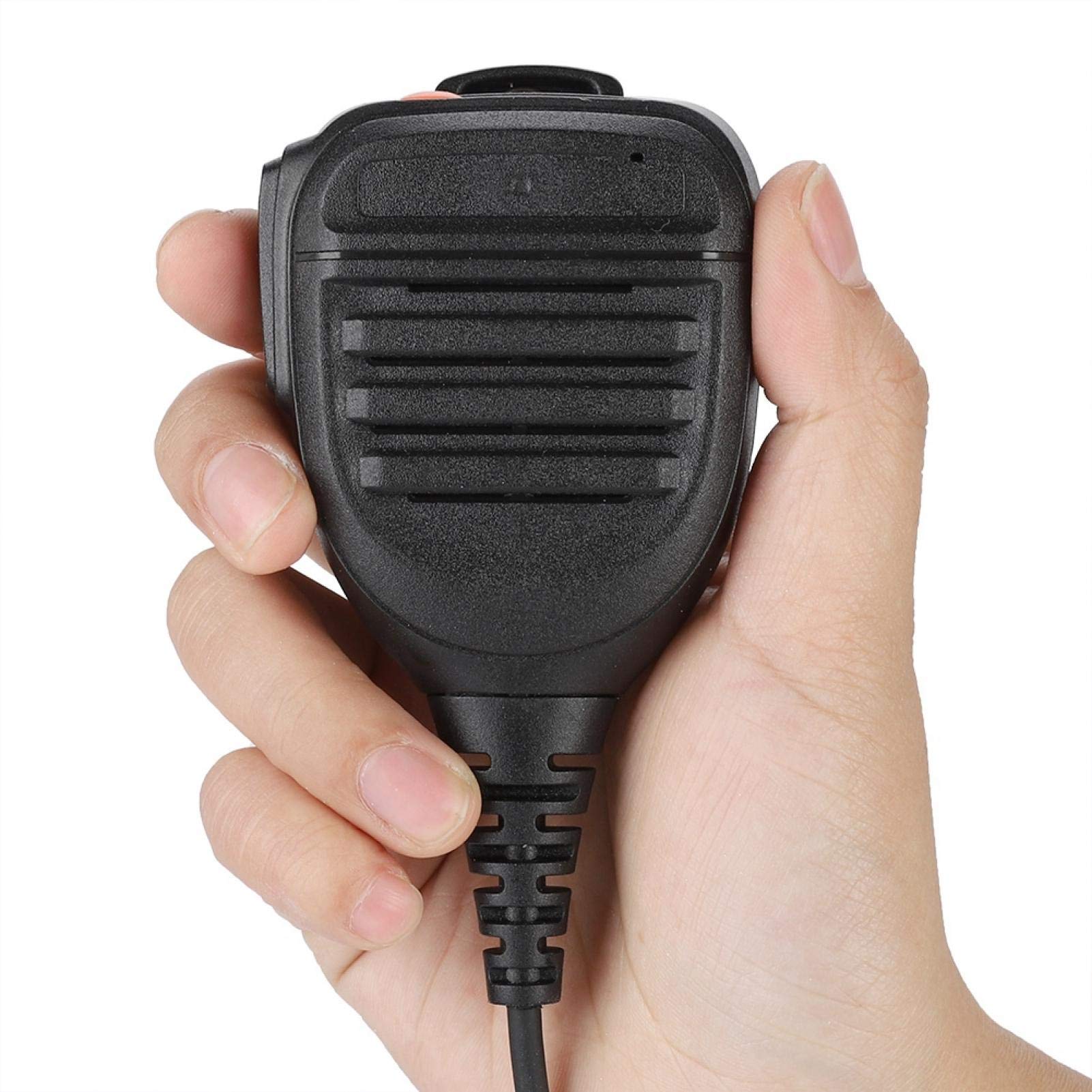 V BESTLIFE Microfono Portatile, Microfono per Altoparlante Radio walkie-Talkie PTT da 3,5 mm per FT1D FT1XDR FT2DR FT2XDR FT-50 FT-60 FT-10R FT-40R