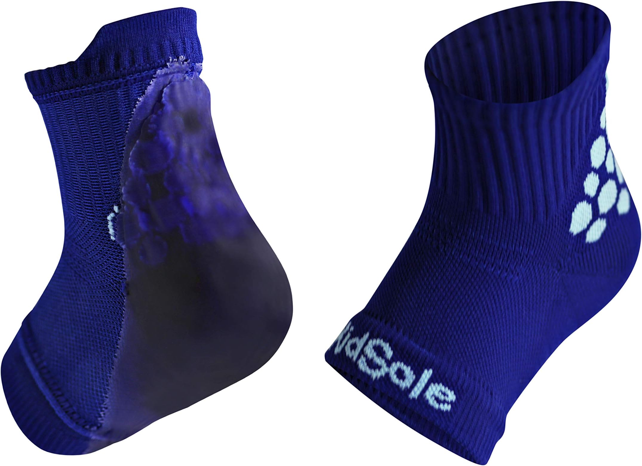 RX Gel Sports Sock for Kids with Heel Sensitivity from Severs Disease and General Foot and Heel Pain