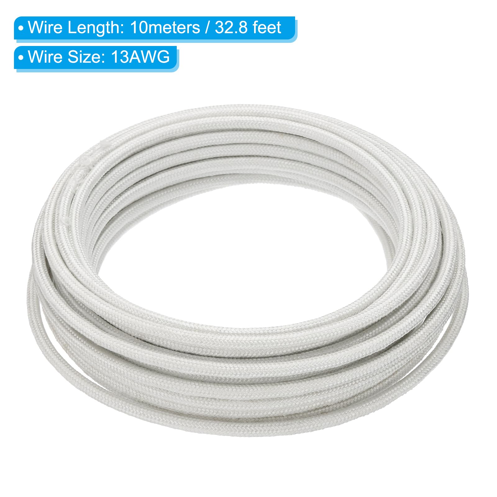 PATIKIL 32.8Ft 13AWG High Temperature Wire - Image 2