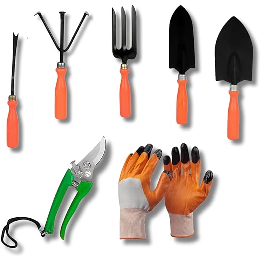 Kraft Seeds Gardening Tools Kit 7Pcs