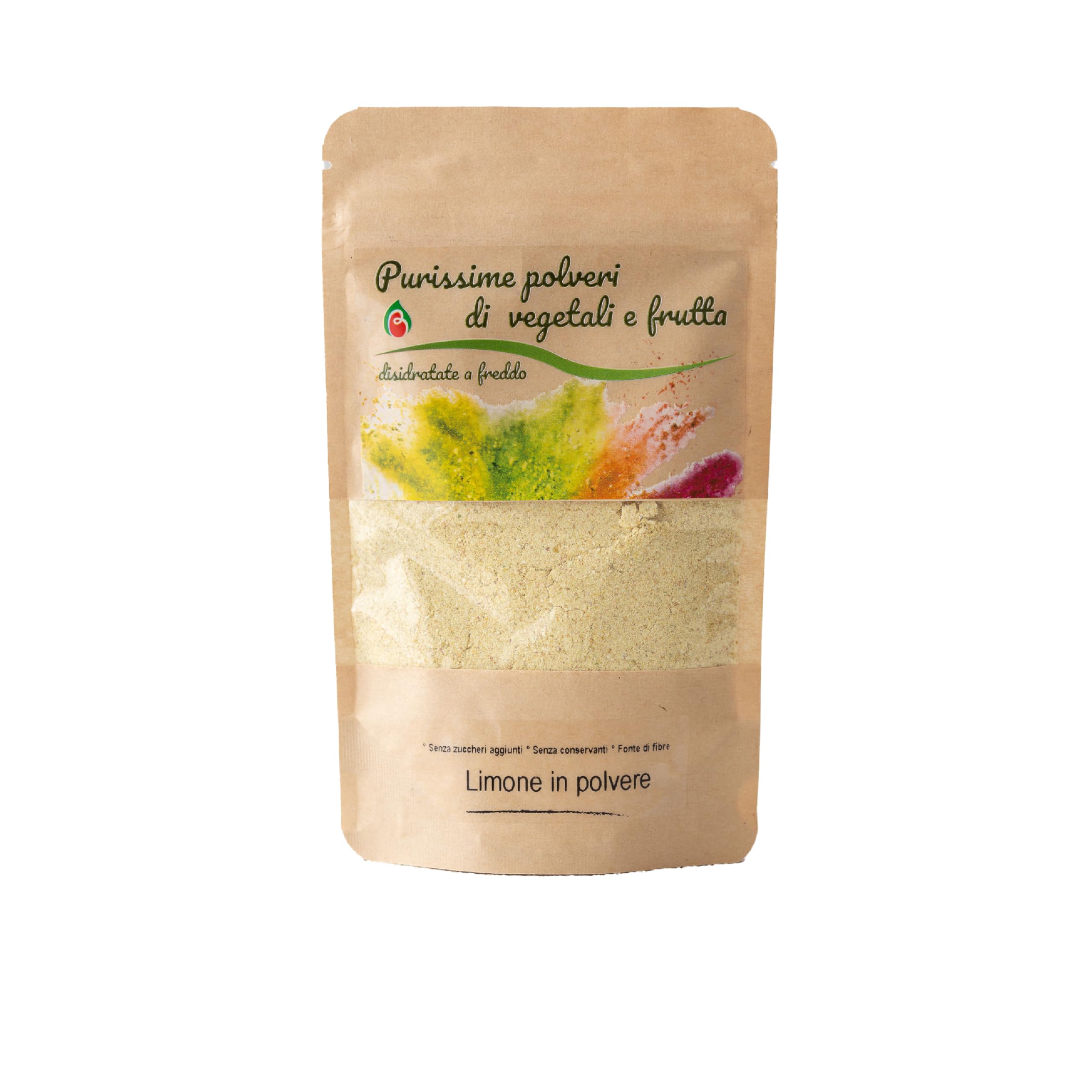 Biocal Polvo de limón deshidratado natural sin azúcar añadido 80g