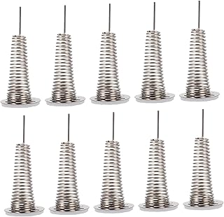 CRILSTYLEO 10 Pçs Acessórios DIY Brinquedo De Dança Base De Mola Base De Brinquedo Interior Acessórios Do Carro Acessórios Do Painel Balançando A Cabeça Brinquedo Base De Mola Carro