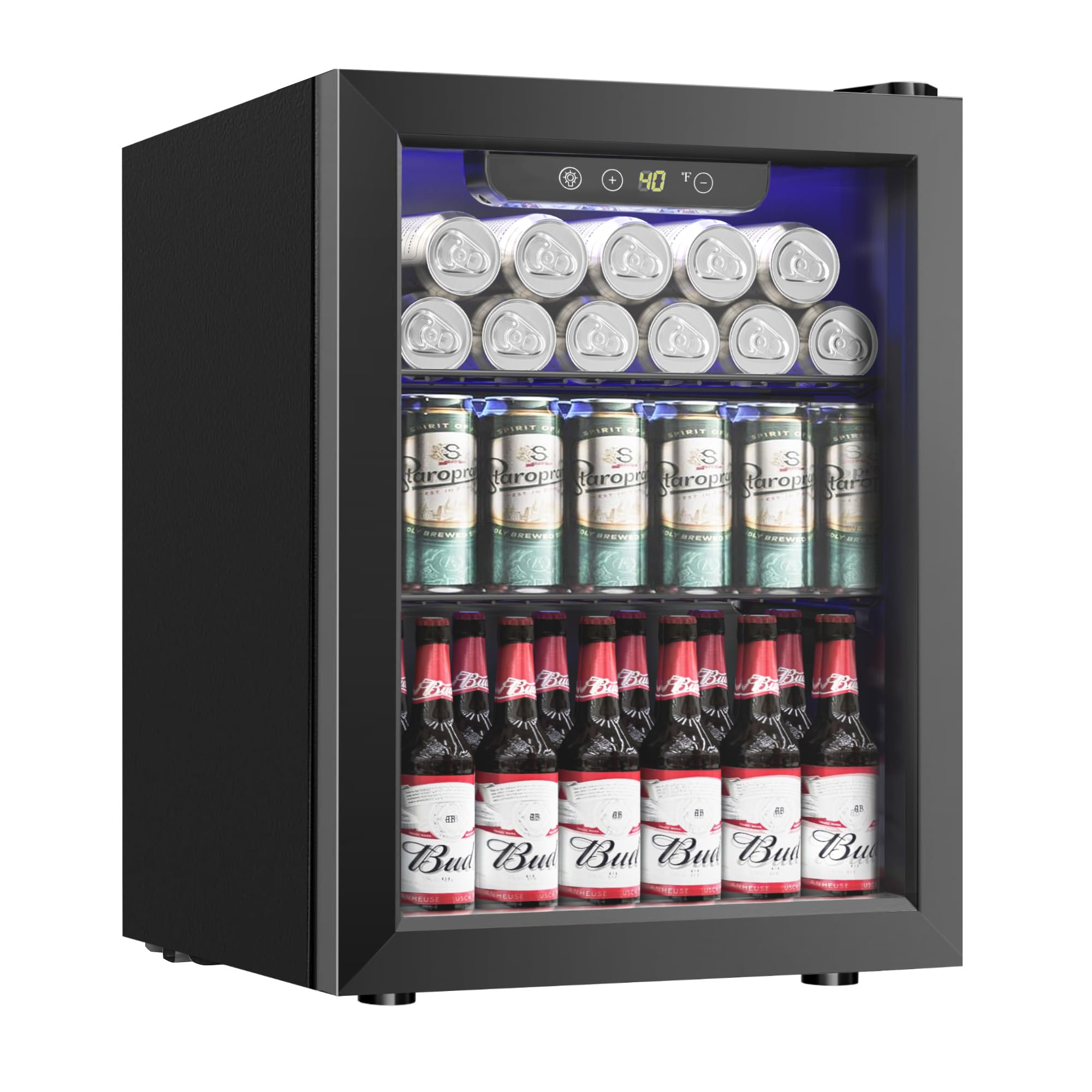 Icyglee BR001-60BL-US-IG 1.7 cu ft Wine Cooler