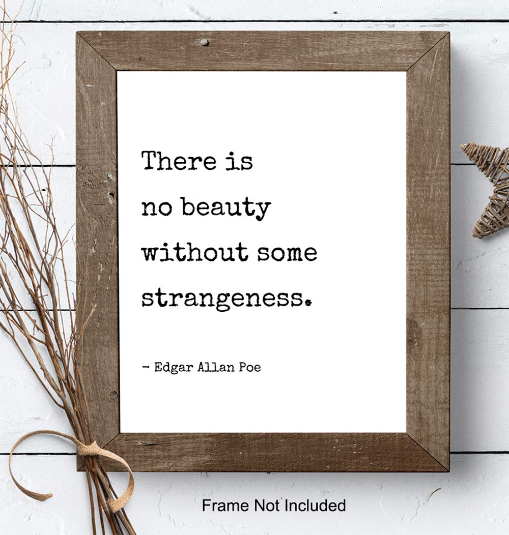 Edgar Allan Poe Quote Poster - Gothic Wall Art -7