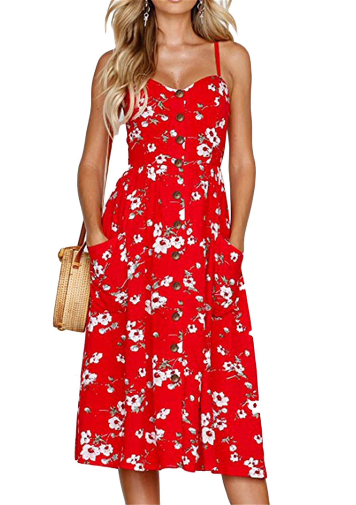 Buy Women's Beach Dress, Sexy ALine Summer Dress, Shoulderless