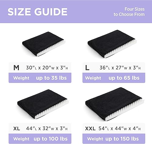 Miniatura 6 de LE SURE Funda de Cama para Perro Lavable de Repuesto - Funda de Vellón Suave de Tamaño Grande para Colchoneta de Mascotas de Espuma Ortopédica tipo