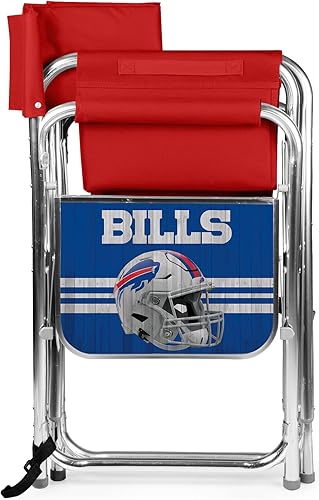 Miniatura 5 de Picnic TIME NFL Unisex-Adult NFL Sports Chair with Side Table, Beach Chair, Camp Chair for Adults