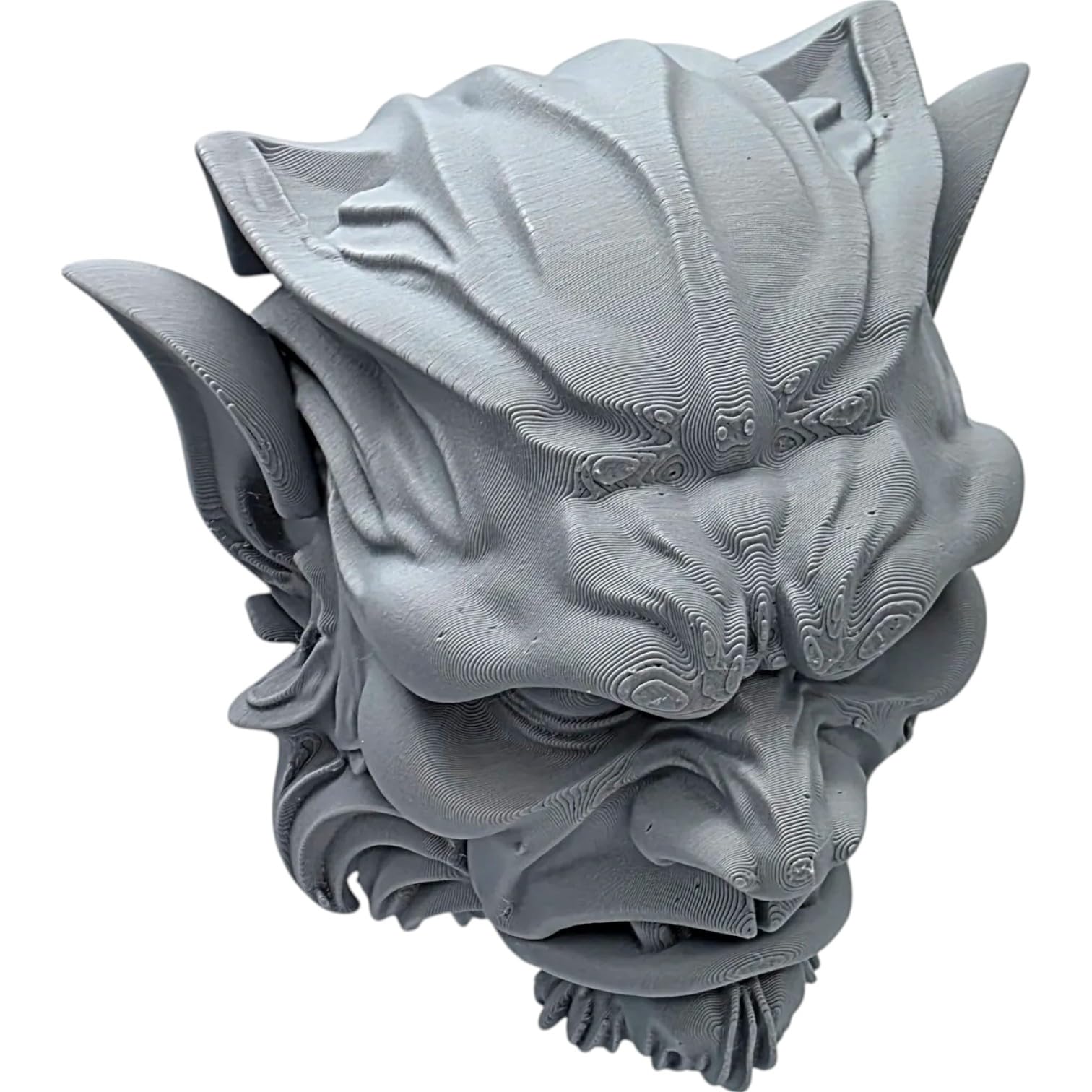 Amazon.com: Scowling Gargoyle Wall Art – Gothic Demon Mask for