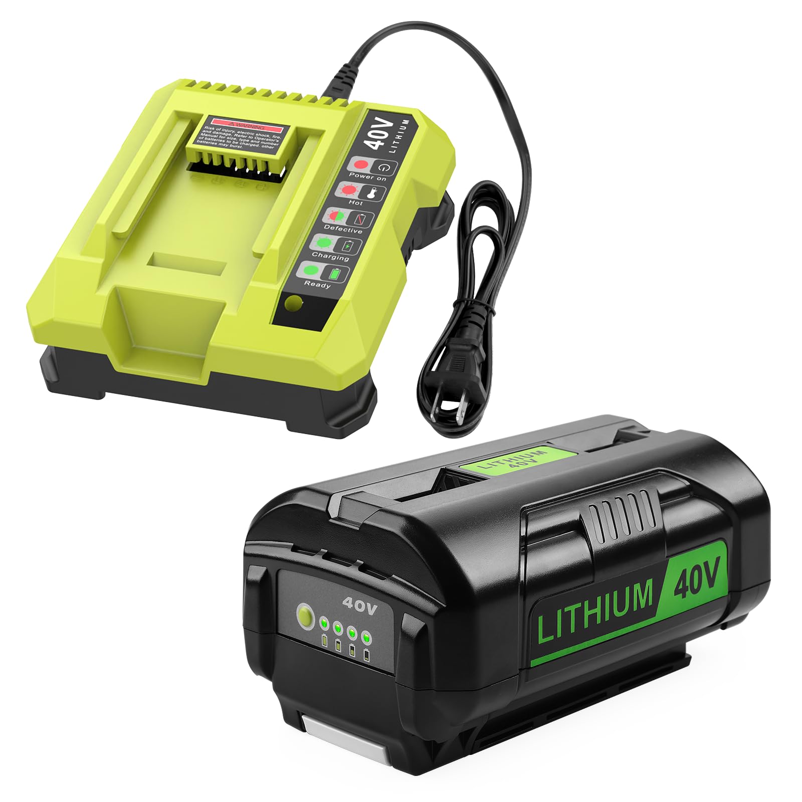 Ryobi P103 Battery Replacement ANTRobut 40V 7500mAh Replacement