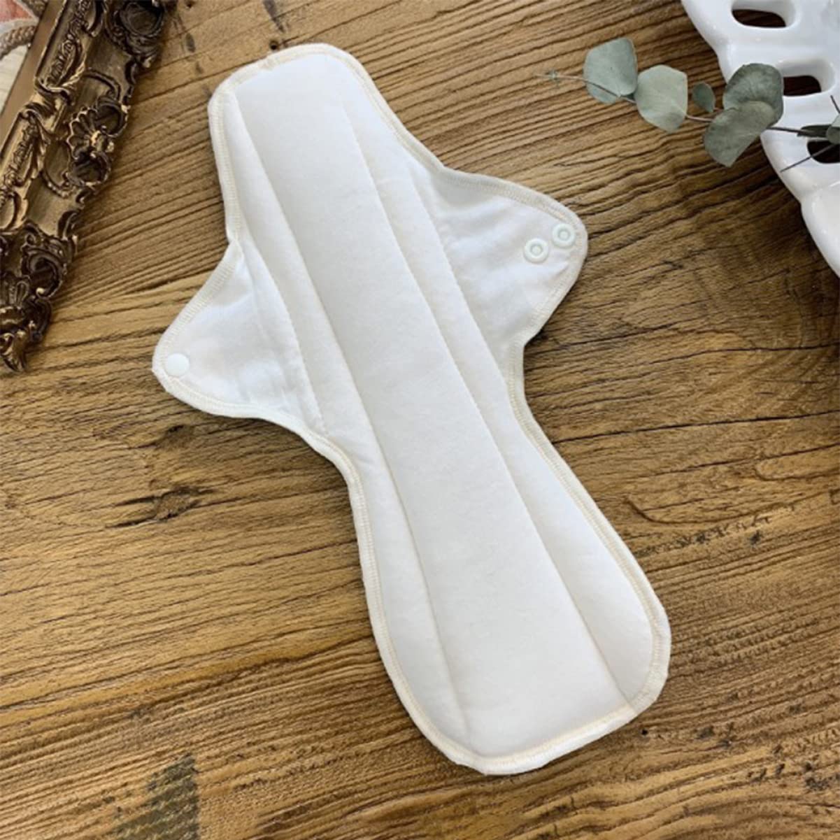 FRCOLOR 3 Piezas - Compresas Reutilizables Duraderas De Algodón Lavables Para Fugas 29 Cm Esenciales Para El Período Femenino