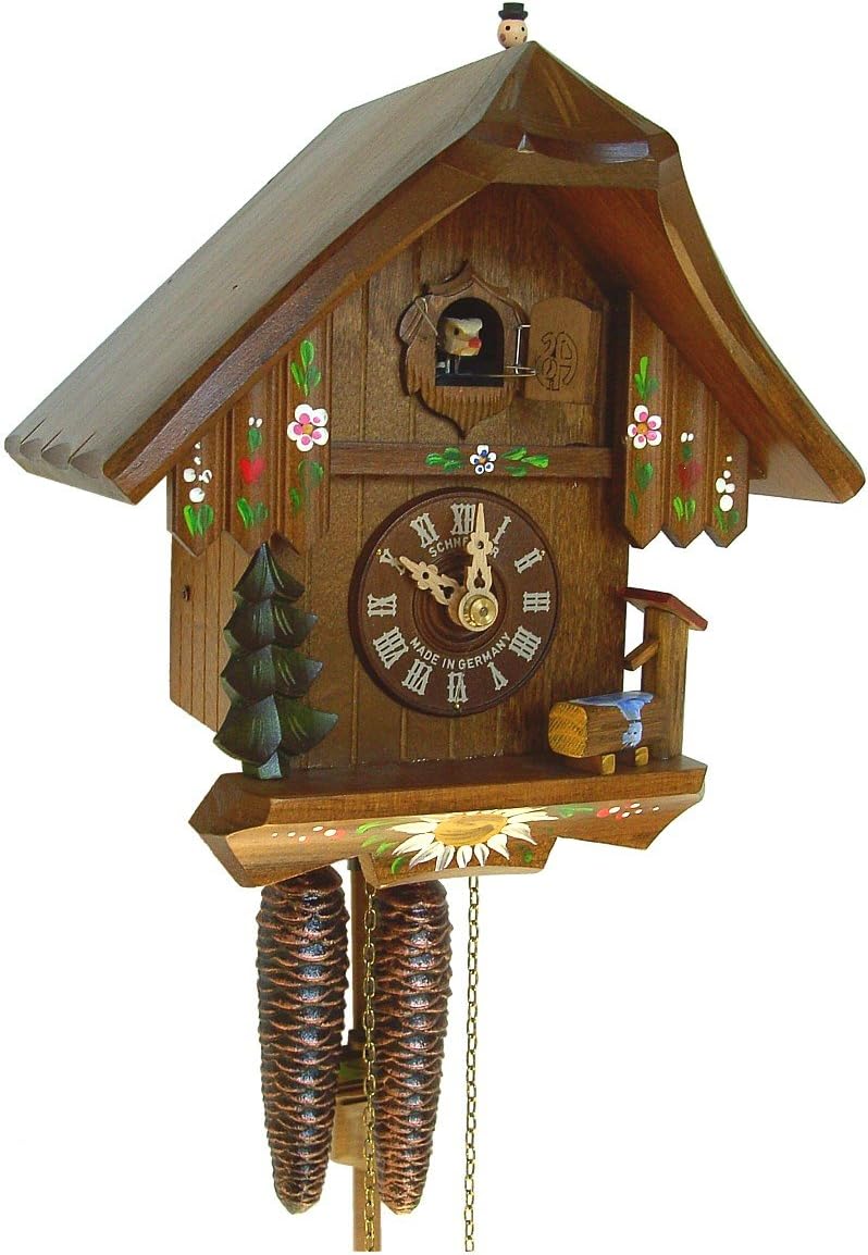 Cuckoo Clock Forest Watering Place - 1 Day Chalet 20cm - Anton Schneider
