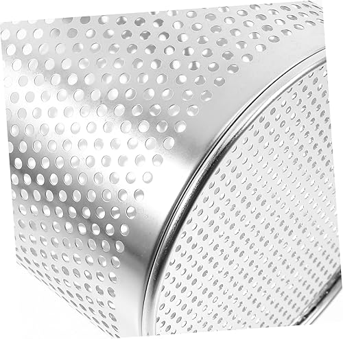 Miniatura 3 de BIUDECO 2 cucharas de fideos para papas fritas, cesta de malla fina, colador de pasta perforada, cesta para hervir pasta, colador de cocina de acero
