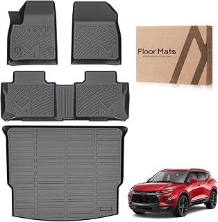 TPE Floor Mats & Cargo Liner Custom for 2019-2026 Chevrolet(Chevy) Blazer