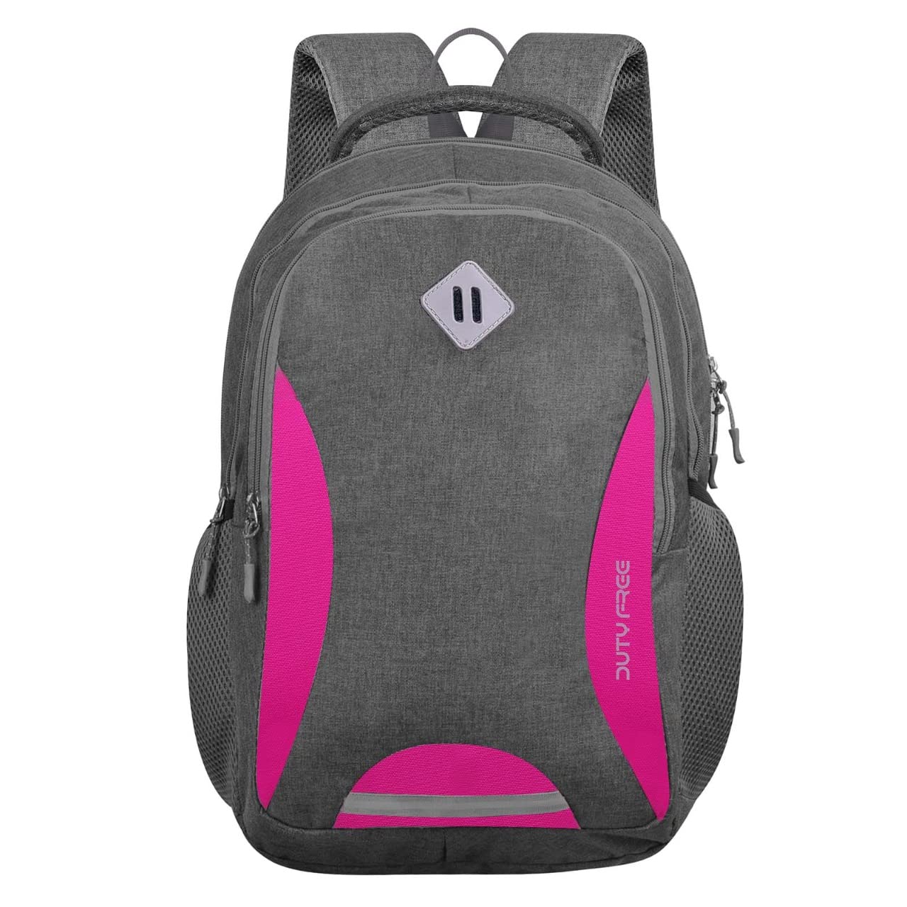 Duty Free 40L High Storage Capacity Series Travel Backpack with Rain Cover, 3 Large Multi Slot Compartments, Water Resistant, 15.6-inch Laptop Pocket, for Men and Women