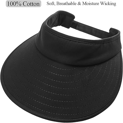 Miniatura 2 de Sombreros con visera para el sol, gorra de playa de ala grande para verano, protección UV