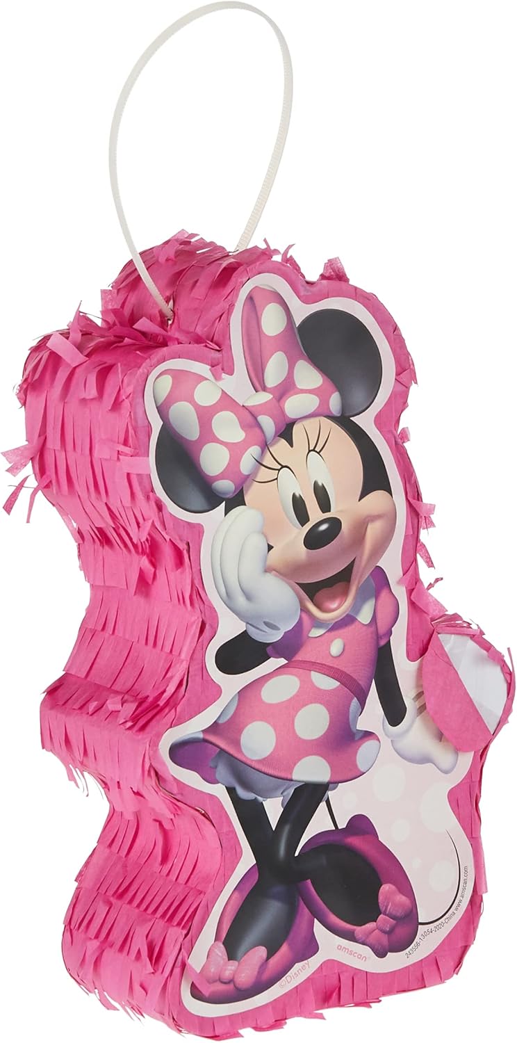 Amscan Minnie Mouse Forever Polkadot Banner Strings - 10', 1 Pc : Home & Kitchen