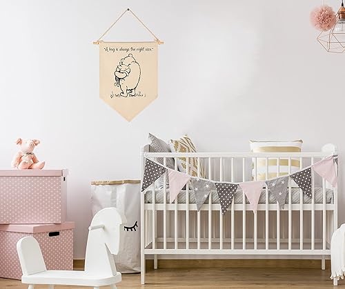 Miniatura 4 de Winie - Bandera de la habitación del bebé, decoración de pared de guardería, decoración de dormitorio de bebé, letrero de sala de juegos, decoración