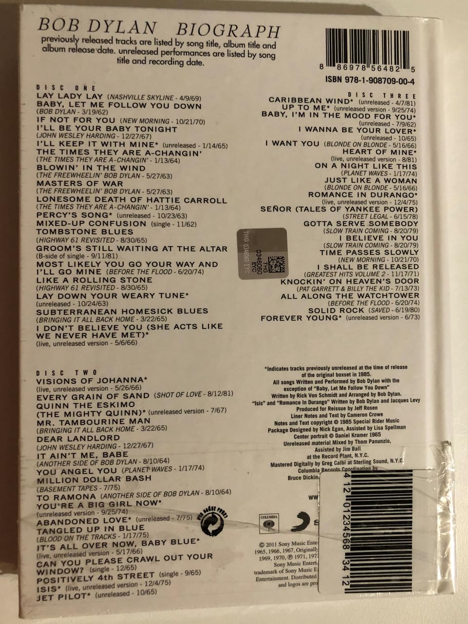 Biograph (Box