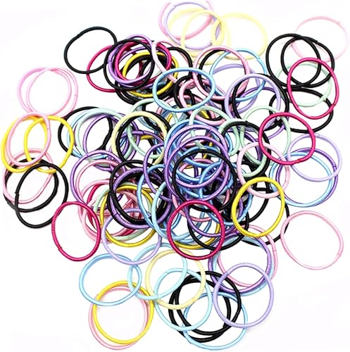TOVINANNA 200pcs Boys and Girls Hair Beads Ponytail Holders Hair Clips Boys and 
