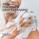 FABSKIN Loofah for Bathing & Scalp Massager Shampoo Brush Combo For Men & Women | Black gallery image
