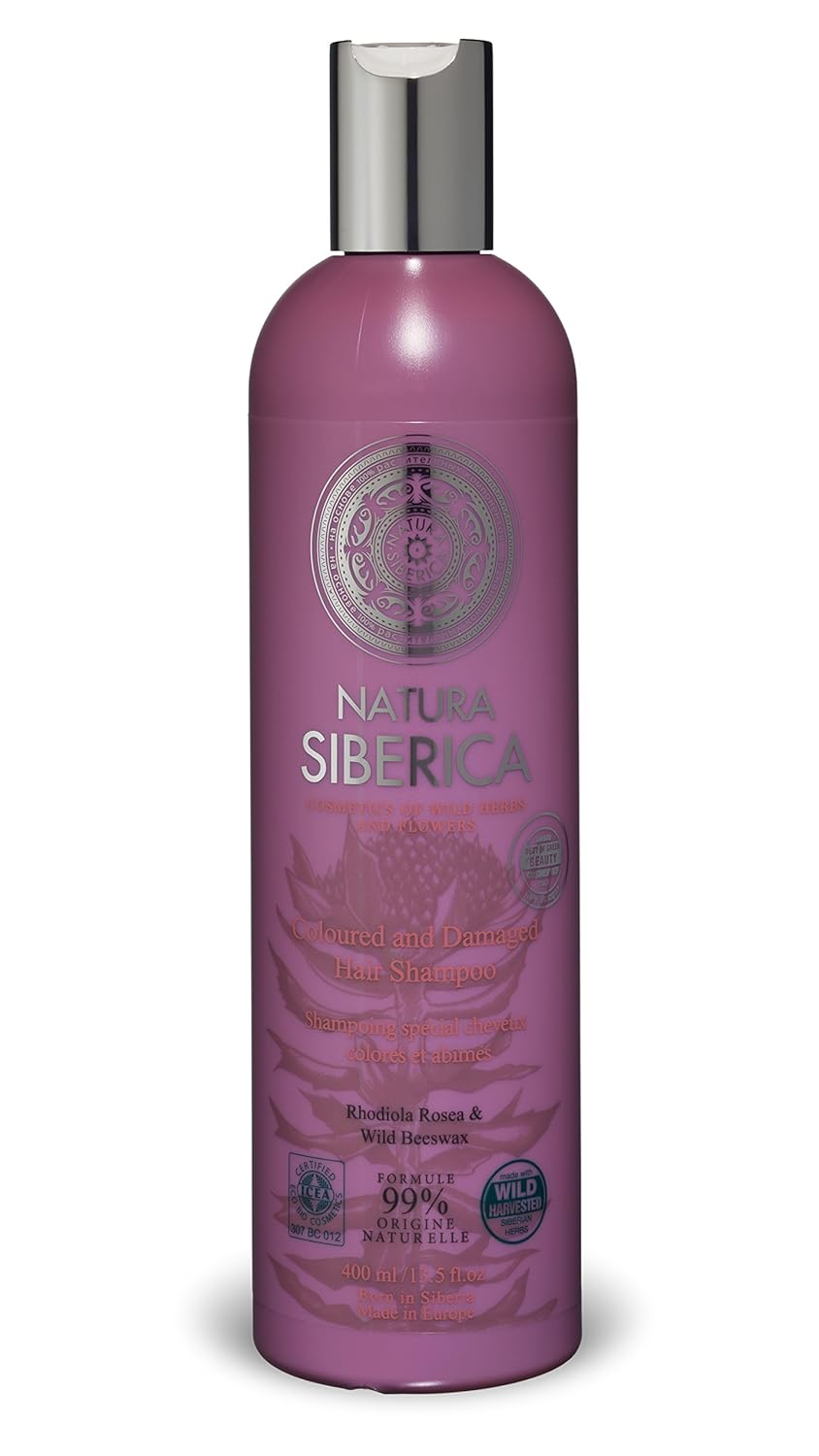 Natura Siberica Colored and Damaged Hair Shampoo, 400 mL