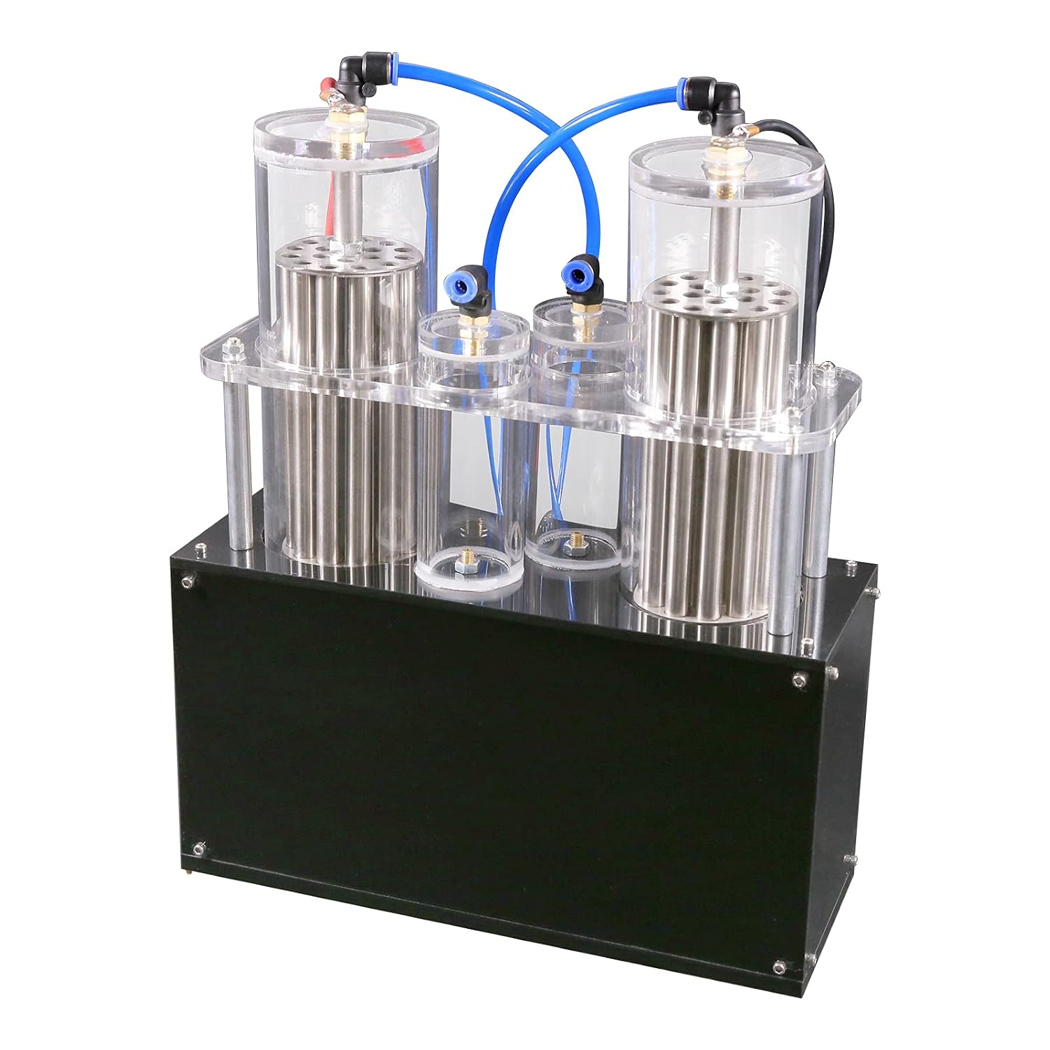 Hydrogen and Oxygen Separation Electrolyzer, Small Laboratory Equipment Double Outlet Teaching Experiment Instrument for Technology Enthusiasts