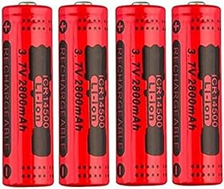 Household Batteries Battery of Lithon Battery 14500 Gtf 2800MAH 3.7V for Electric Battery Powered by The Flashlight Hoarder 4Pcs