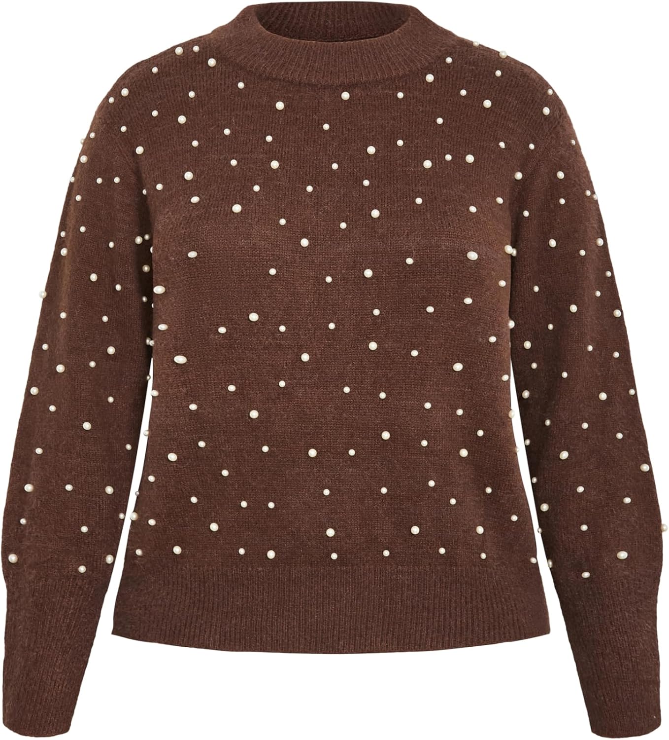 City Chic Women's Plus Size Sweater - Pearl Gate - Image 4
