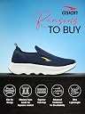 ASIAN Men Wind PRO-08 Casual Wear and Walking Shoes Without Laces for Men & Boys with Upper Mesh Fabric – Lightweight, Comfortable, Breathable, and Perfect for Walking and Daily Use Navy (Navy) -UK 9 gallery image