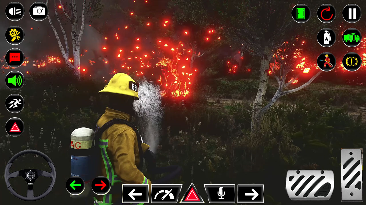 Fire Truck Driving Simulator Rescue City Game - App on the Amazon Appstore