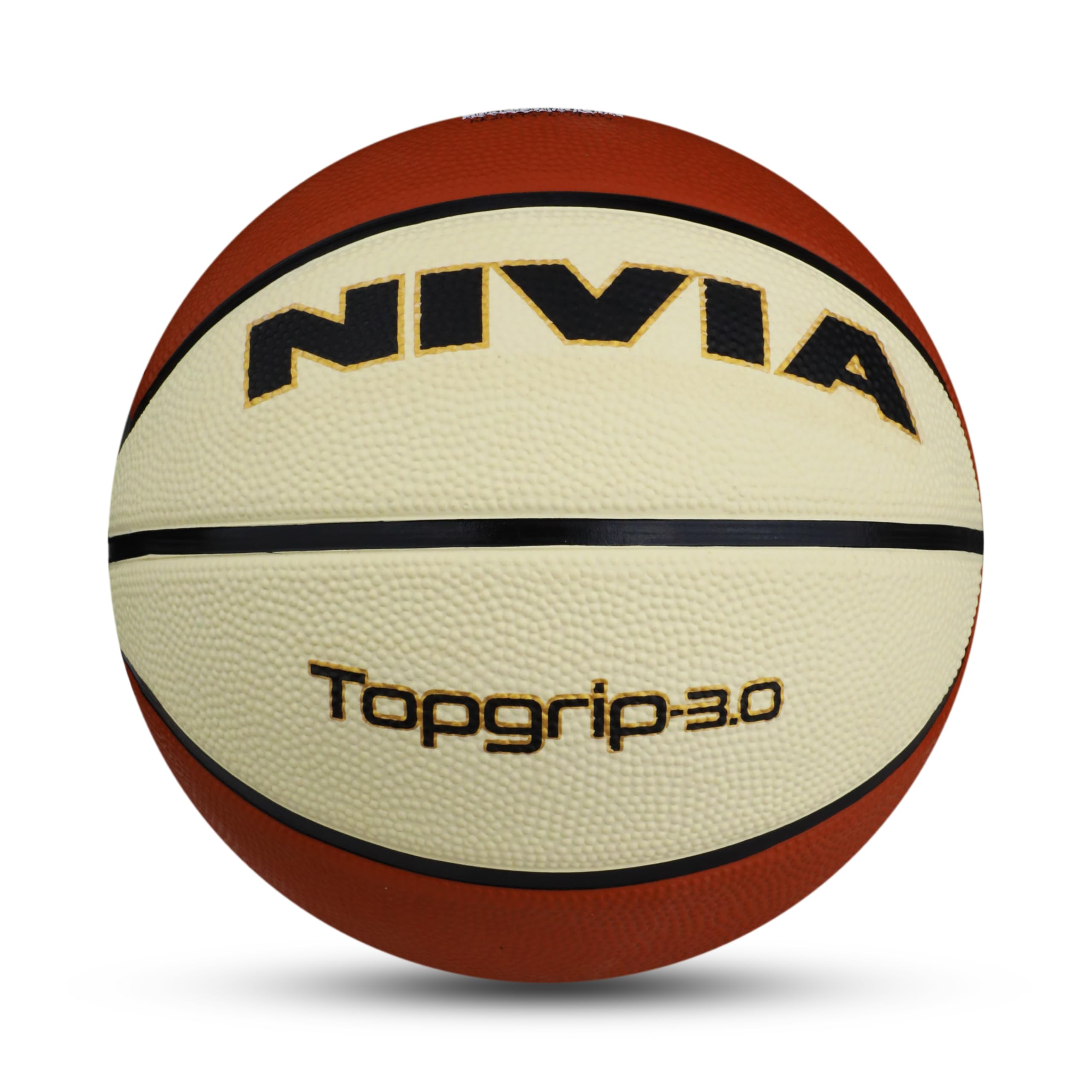 Nivia Top Grip 3.0/Soft Rubberized Moulded/Indoor Basketball/for Men/Size - 5 (Multicolor)