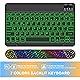 Keyboard case for Samsung Galaxy Tab A11 Plus / A9 Plus 11 inch, Bluetooth Backlit A9+ Keyboard Case with S Pen Holder for A11+ 11", Black Product Image 3