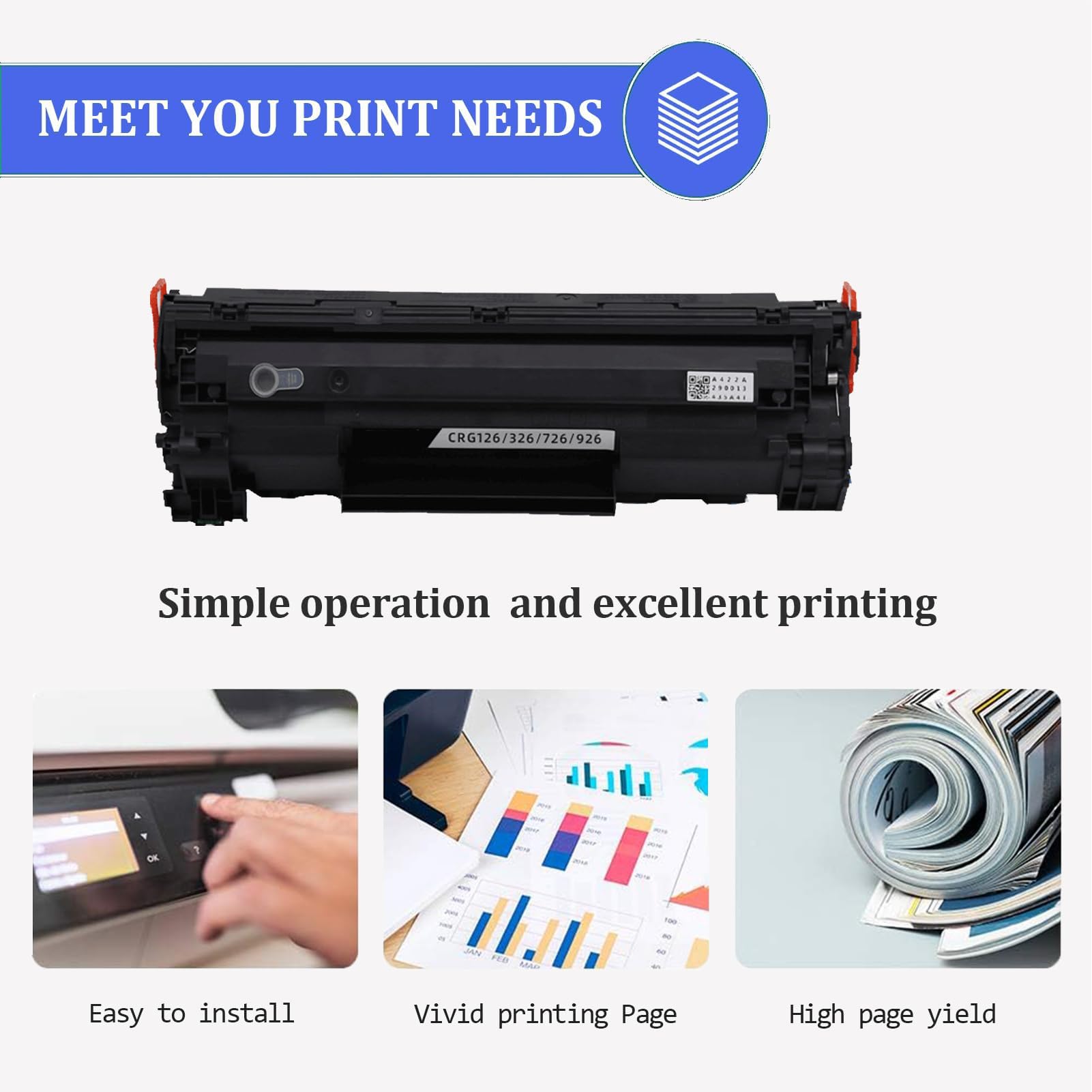 Amazon.com: CRG-326 Toner Cartridge for Canon CRG-126 326 726 926