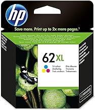 HP 62XL High Capacity Genuine Three Colour Ink Cartridge (C2P07AE), Cyan/Magenta/Yellow