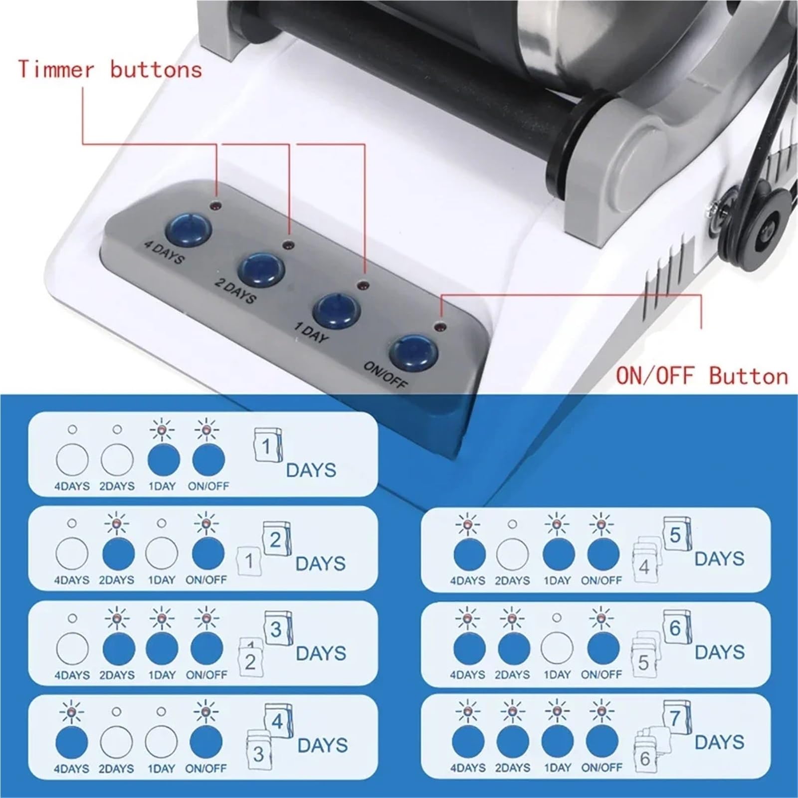 Pulidor de joyas, Pulidor De Joyas, Juego Lijadora Eléctrica, Roca Piedras Preciosas Con Cuentas Rugosas, Máquina Juguete DIY, 2 Uds
