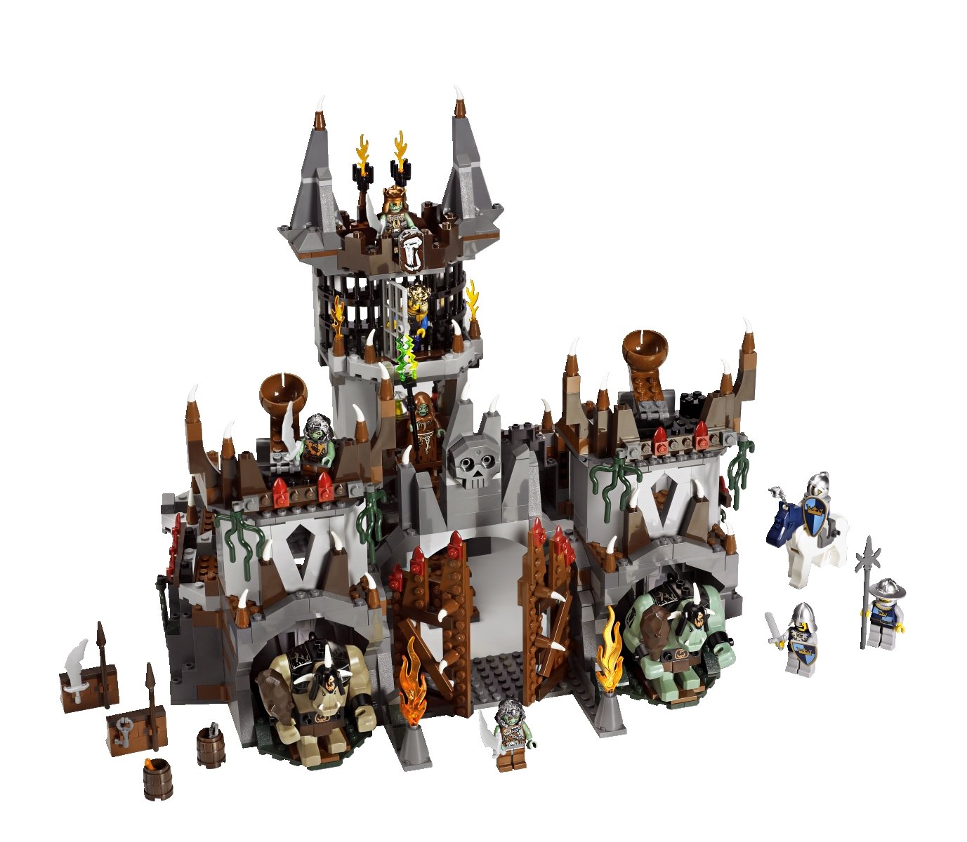 Lego Castle Trolls' Mountain Fortress (7097), Building Sets