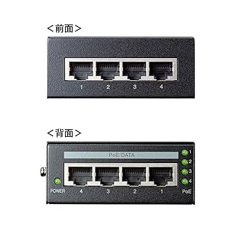 Amazon.co.jp: サンワサプライ PoEインジェクター(電源内蔵