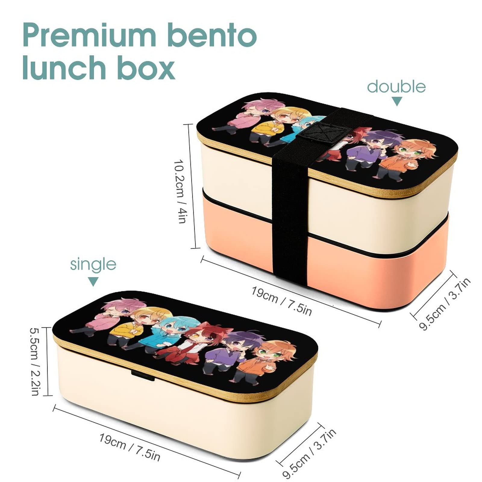 Amazon | すとぷり 弁当箱 ランチボックス 二段 ふわっと盛れる