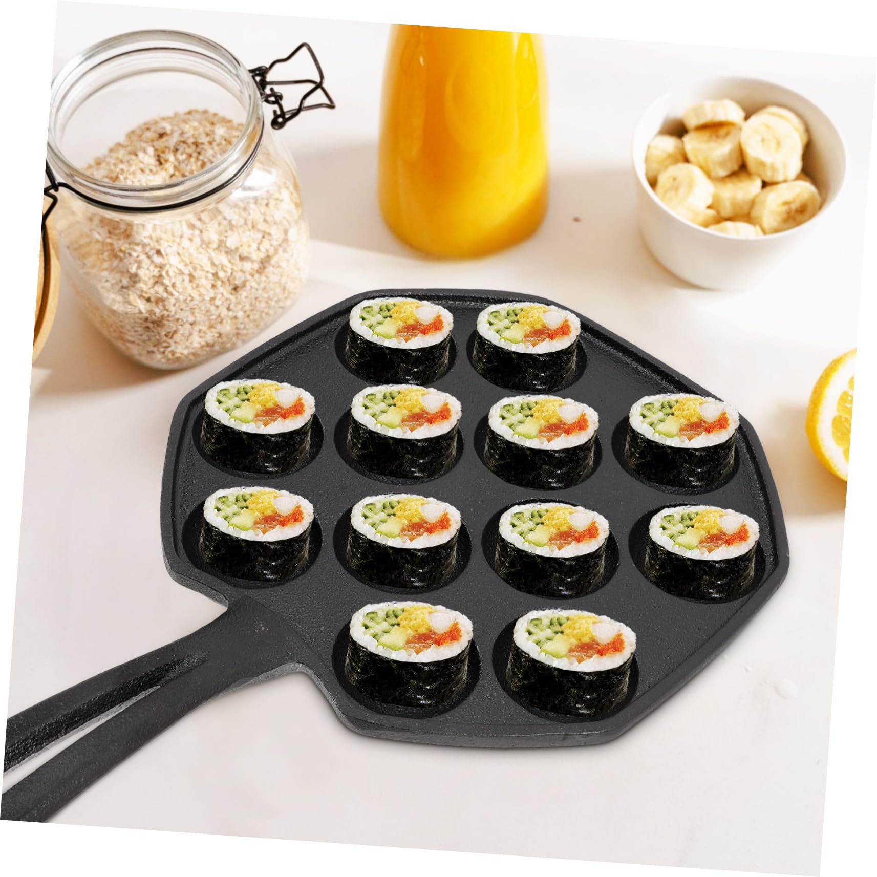 Gusseisen Escargot Backform Antihaft Beschichtet Rutschfest Für Schnecken Garnelen Jakobsmuscheln Mit Spülmaschinengeeignetem Design Küchenhelfer