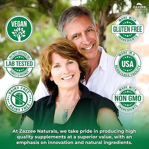 Miniatura 7 de Zazzee Extracto de raíz 4:1 de OSHA, 500 mg de fuerza, 120 cápsulas veganas, suministro para 4 meses, extracto concentrado y estandarizado 4X, 100%