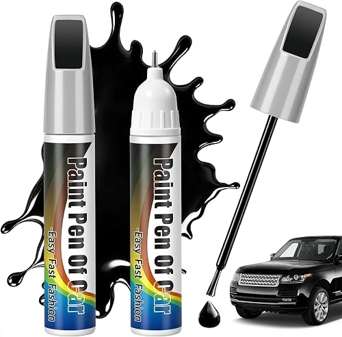2pcs KTV Pearl Black Stylo Retouche Peinture Voiture po Penriter
