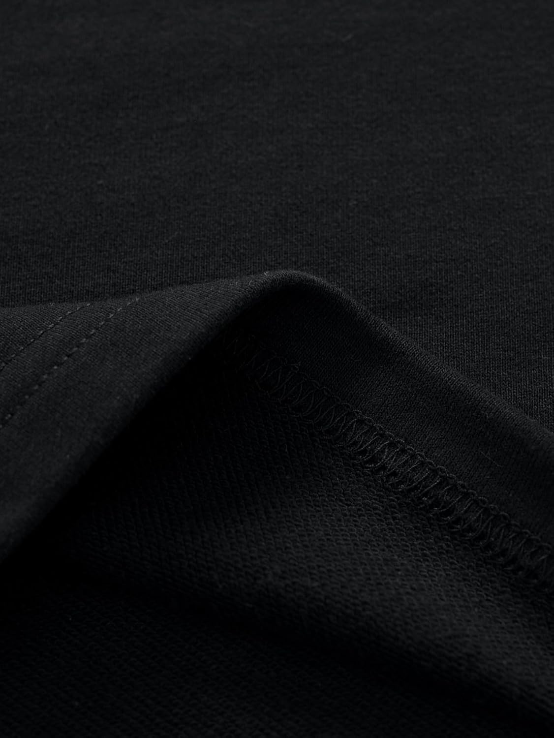 Weintee Women's Petite Wide Leg Sweatpants Cotton Pants with Pockets - Image 5