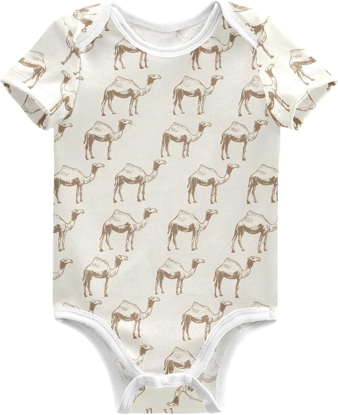 vvfelixl Baby Girls' Bodysuits Champagne Bottle Short Sleeve Cotton Baby Boy Clothes for 0-3 Months