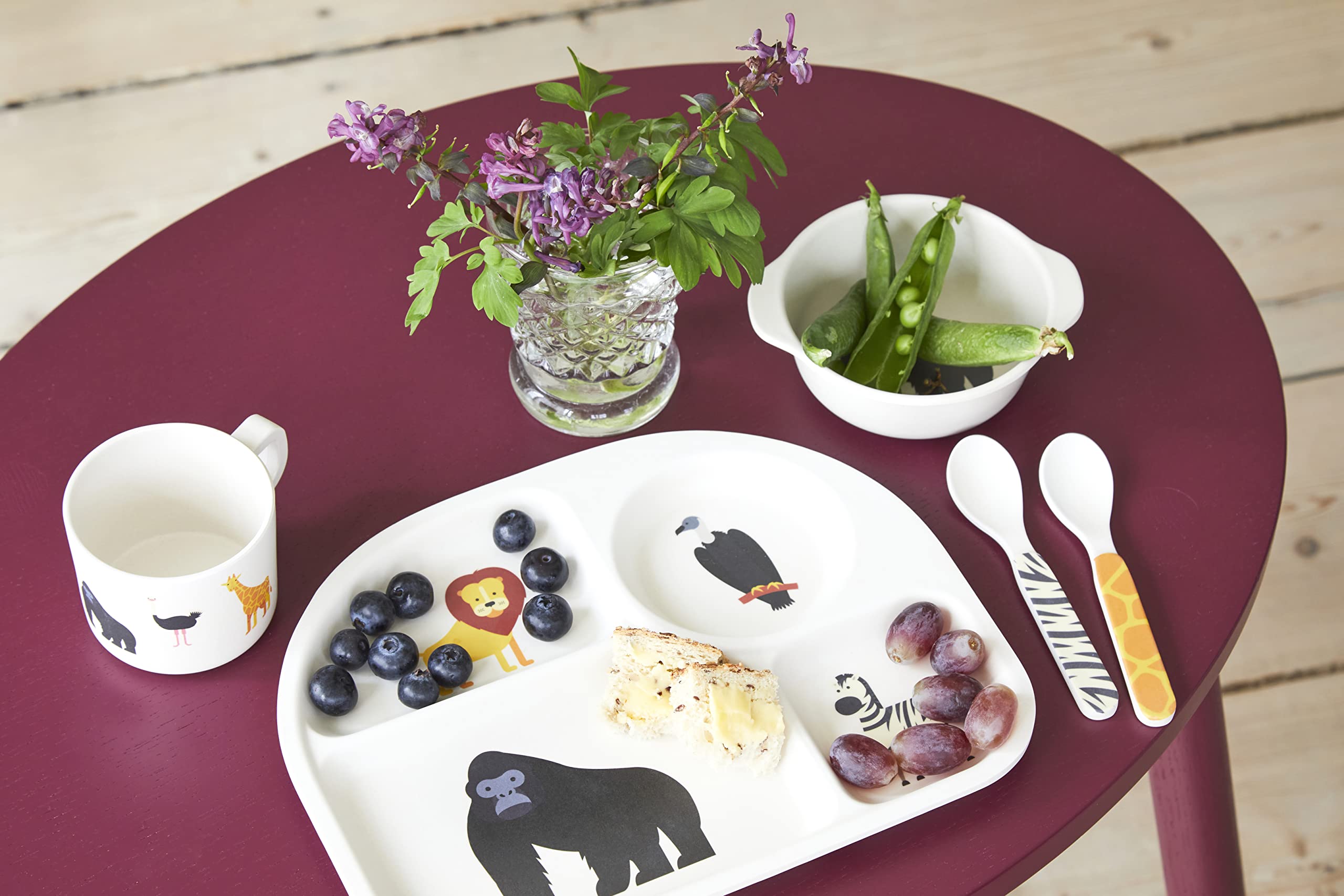 Safari Dining Set - 100% Melamine