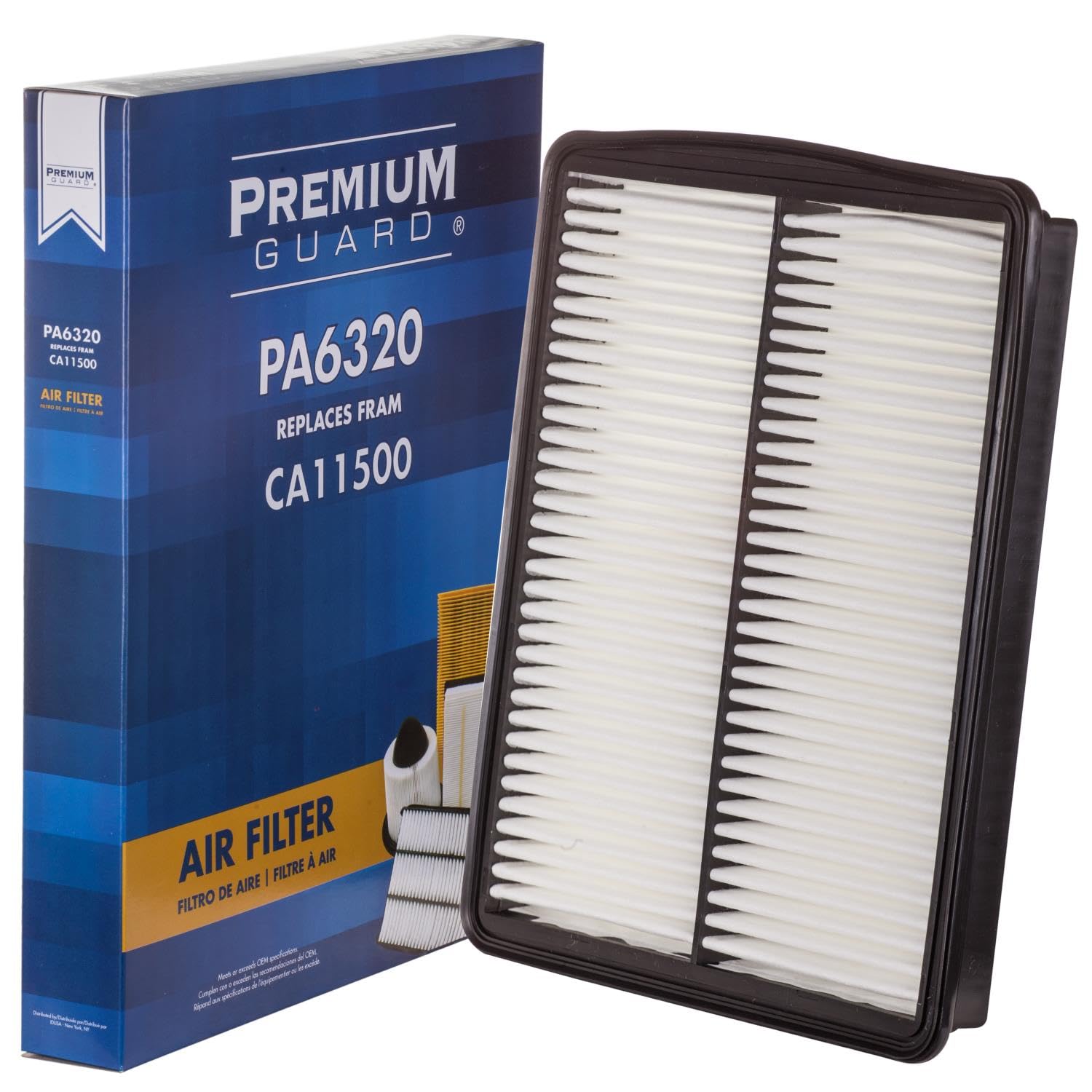 PG Engine Air Filter PA6320 | Fits 2013-2016 Hyundai Santa Fe Sport, 2013-2018 Santa Fe, 2014-2015 Kia Sorento, 2013-2019 Hyundai Santa Fe XL