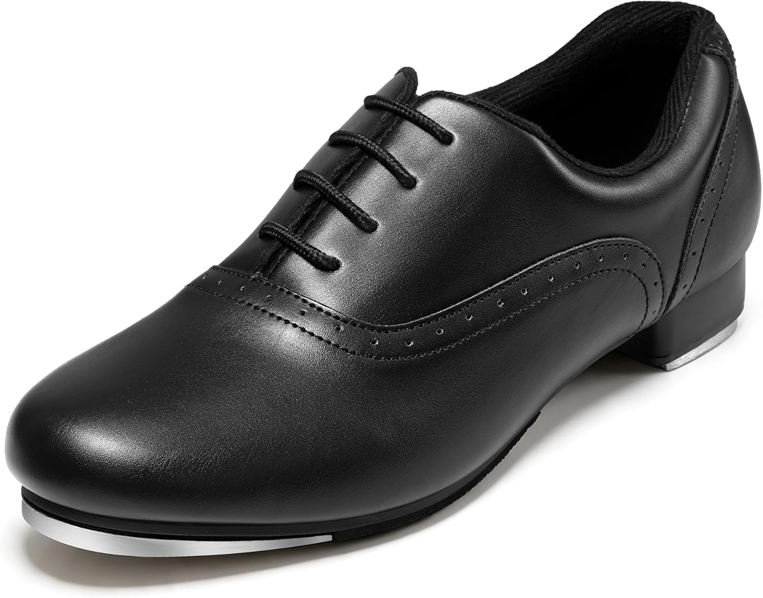Dynadans Tap Shoes for Women and Men Lace Up Soft Leather