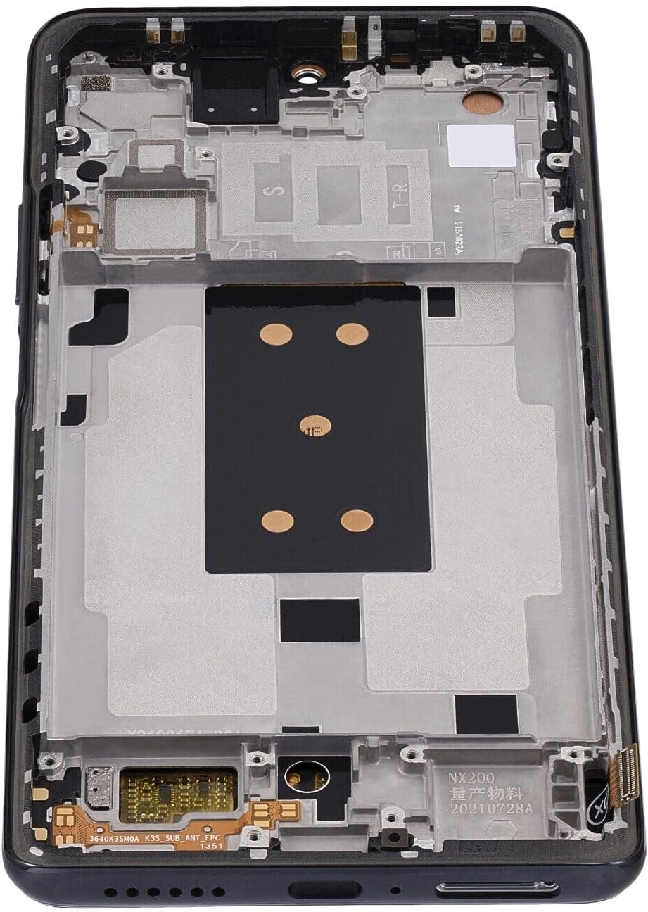 (Not for Xiaomi 11T) Yondista AMOLED for Xiaomi 11T Pro Original Screen Replacement 2107113SG 2107113SI 2107113SR 6.67“ LCD Display Touch Digitizer Glass Assembly - Black with Frame - Tools