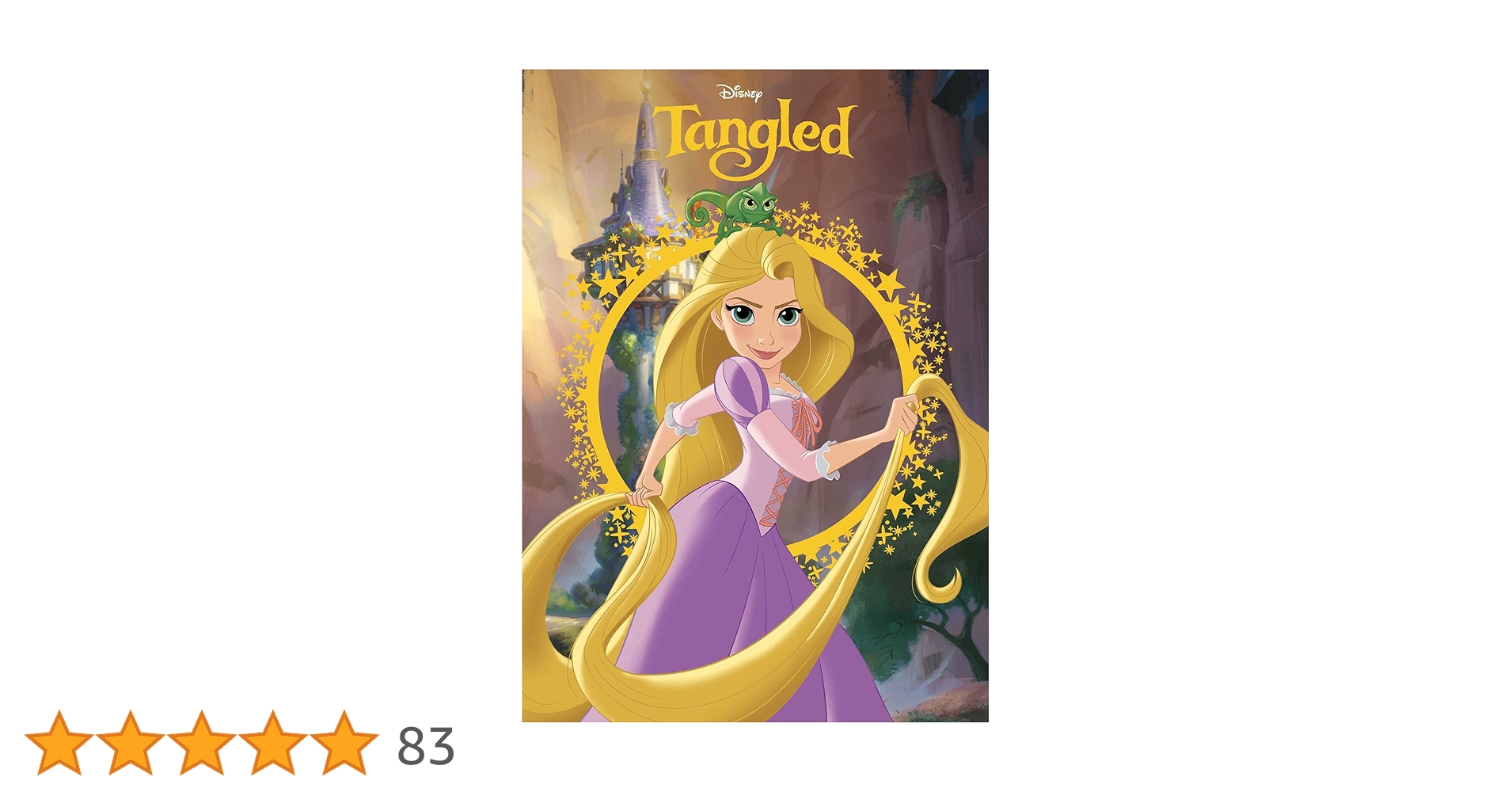 絵本・児童書 Tangled rare picture book Disney Tangled Wonderful World of Reading Hardcover